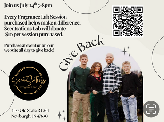 Fragrance Lab Session - Giveback for Courtney Will