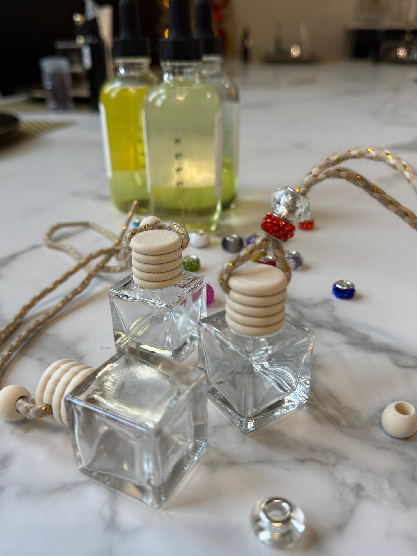 Make Your Own Car Diffuser Session for 1 or More